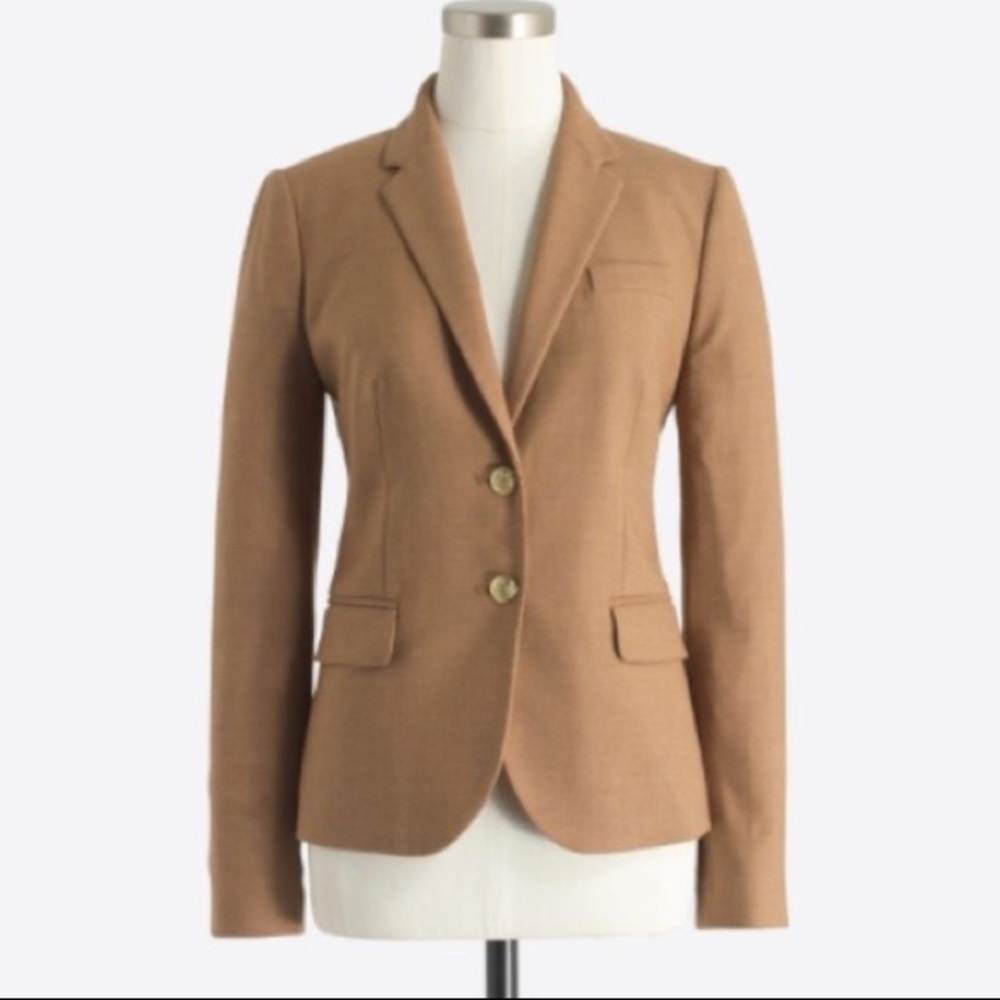 J. Crew Schoolboy Blazer in Camel, size 2